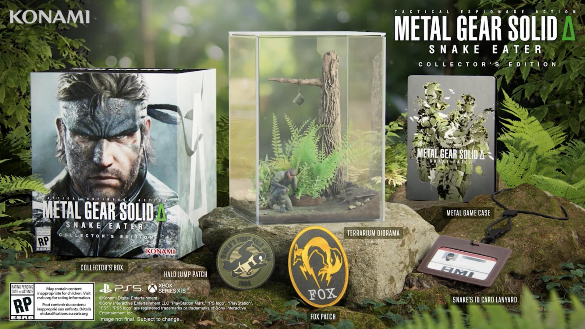 Contenu de l'édition Collector de Metal Gear Solid Delta: Snake Eater