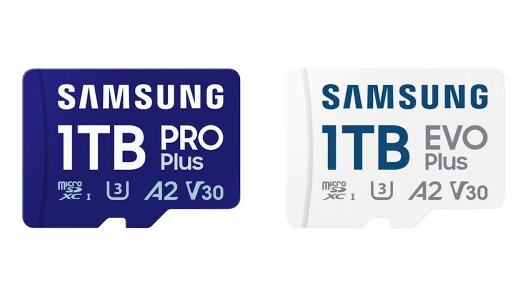 Les nouvelles cartes microSD PRO Plus et EVO Plus