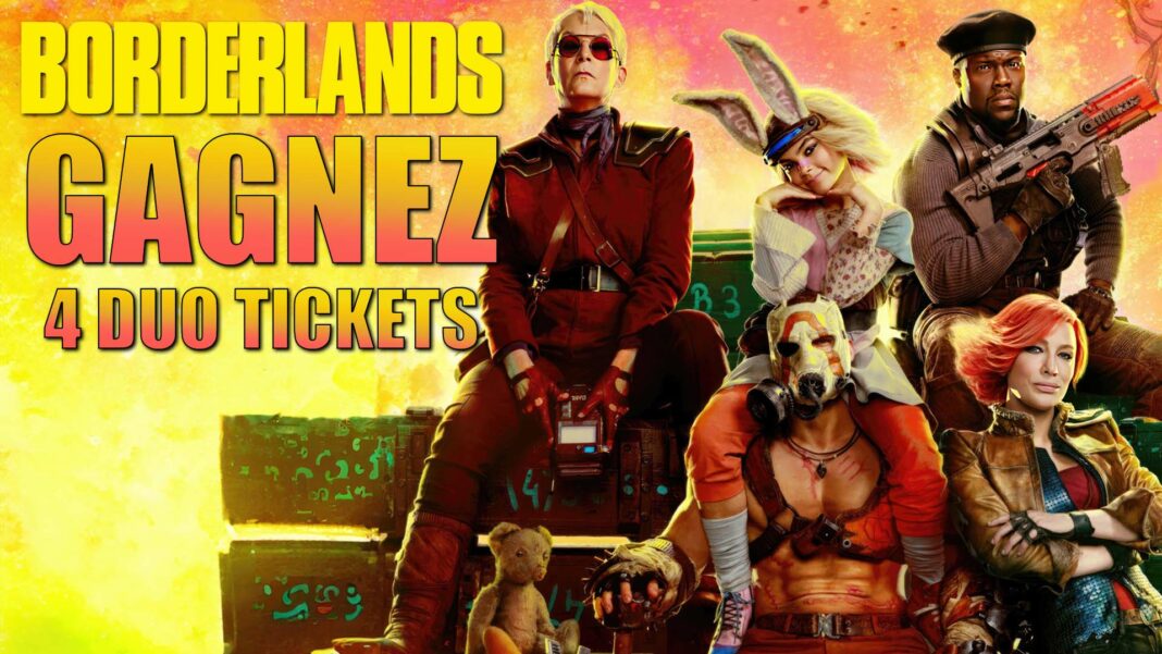 Gagnez 4 duo tickets pour Borderlands au cinéma