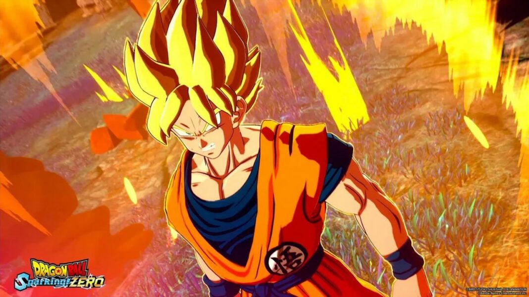 Son Goku Super Saiyan dans DRAGON BALL: Sparking! ZERO