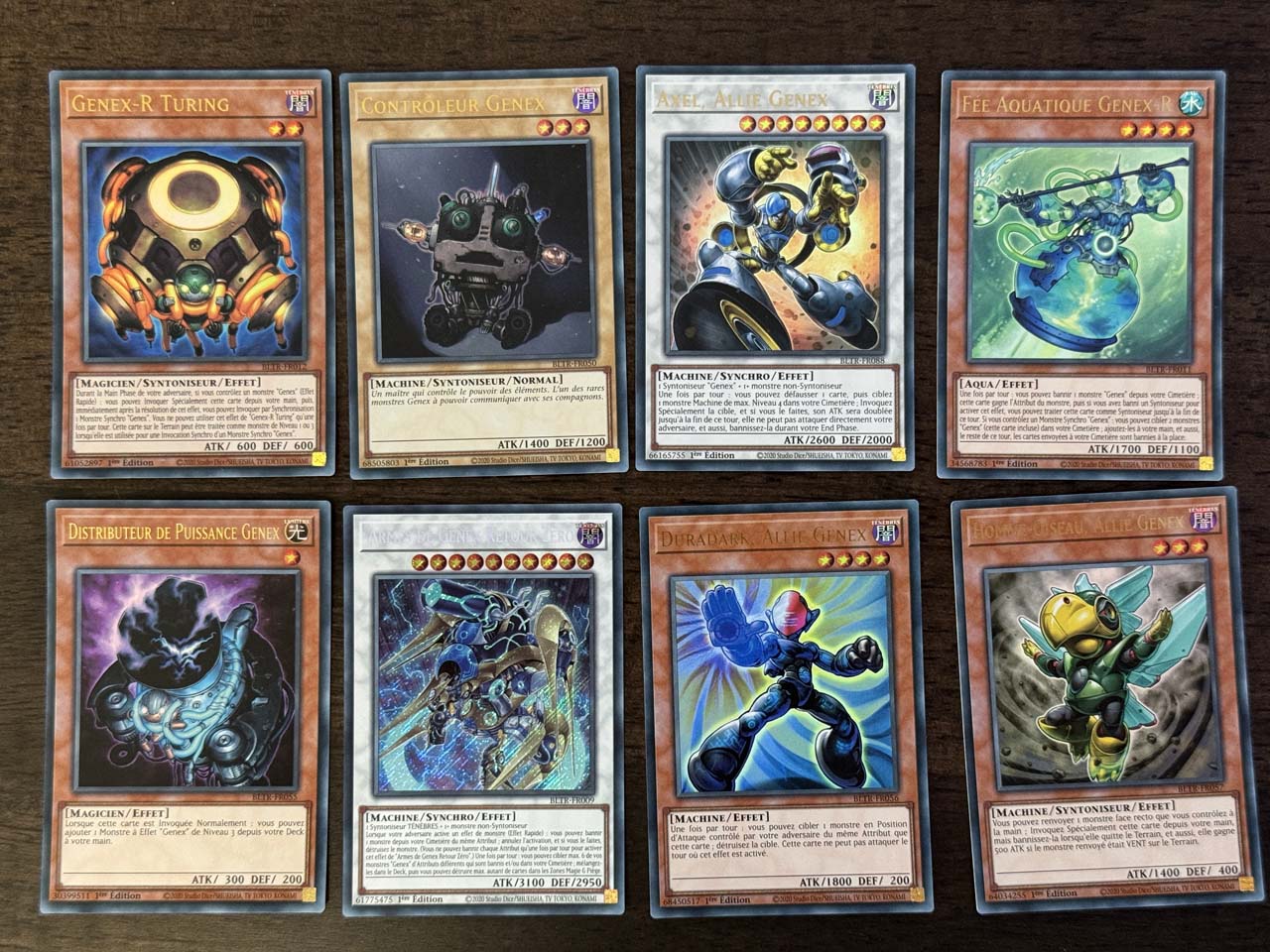 L'archétype Genex de l'extension Yu-Gi-Oh Batailles de Légende - La Vengeance du Termina