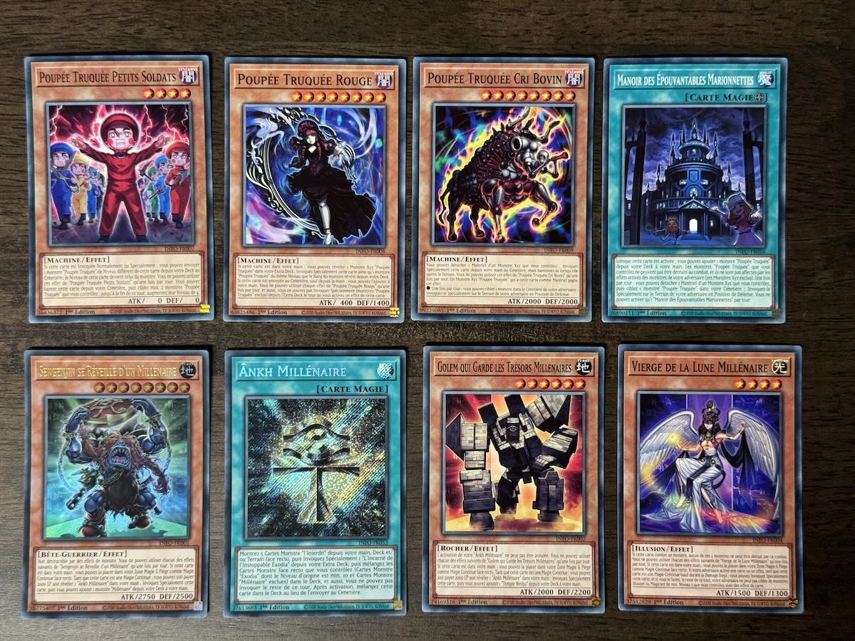 L'archétype Millénaire du TCG Yu-Gi-Oh!