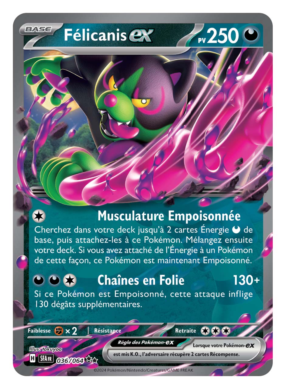 Carte Pokémon Felicanis Ex