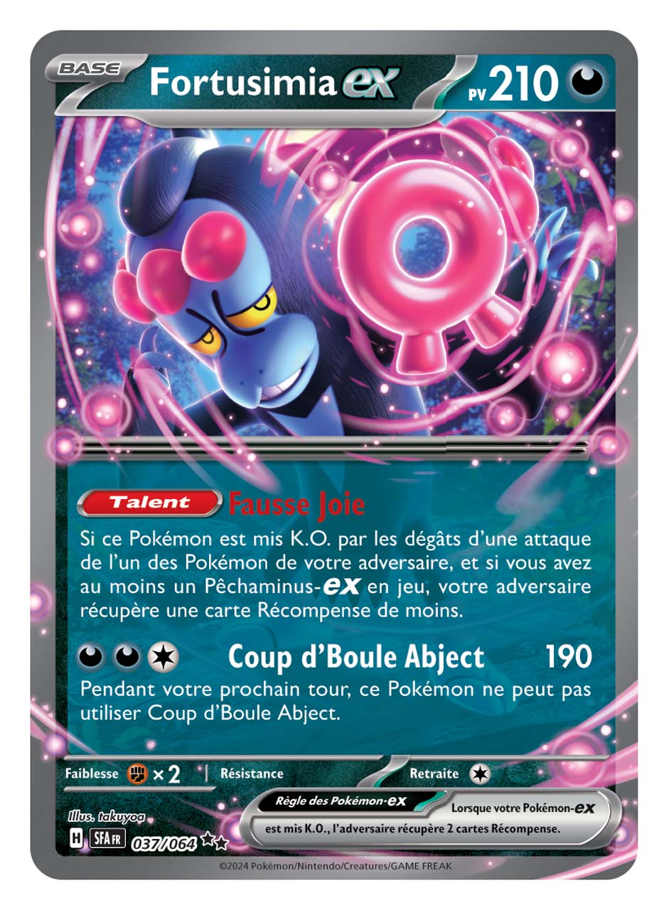 Carte Pokémon Fortusimia Ex