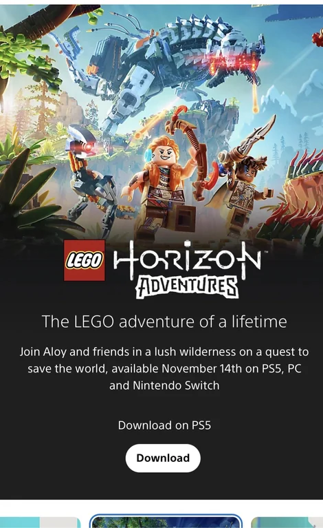 LEGO Horizon Adventures sortira en novembre 2024