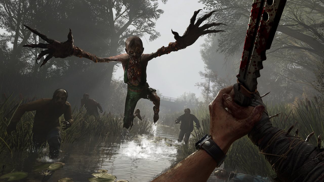 Un zombie attaque dans Dying Light: The Beast