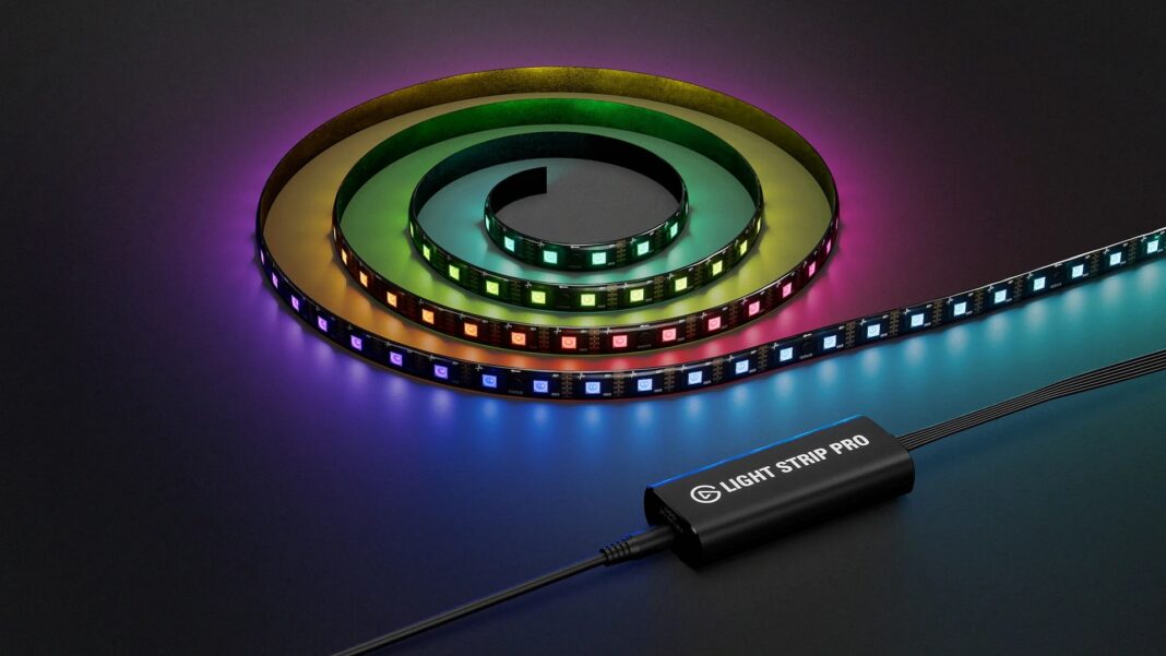 Les nouvelles bandes lumineuses ARGB Elgato Light Strip Pro