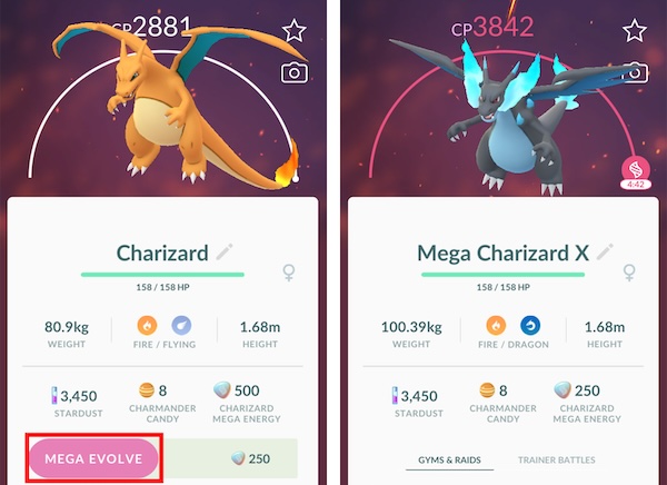 Les Mega-Evolutions sont une tactique imparable dans les Raids de Pokémon GO