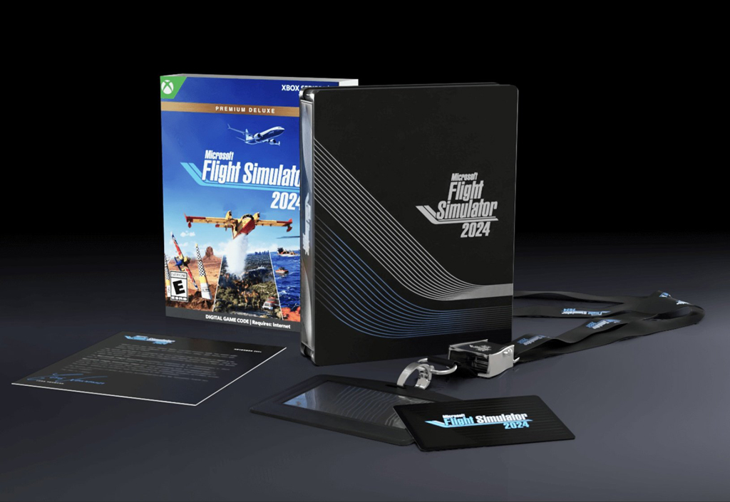 Édition Premium Deluxe Microsoft Flight Simulator 2024 avec Steelbook