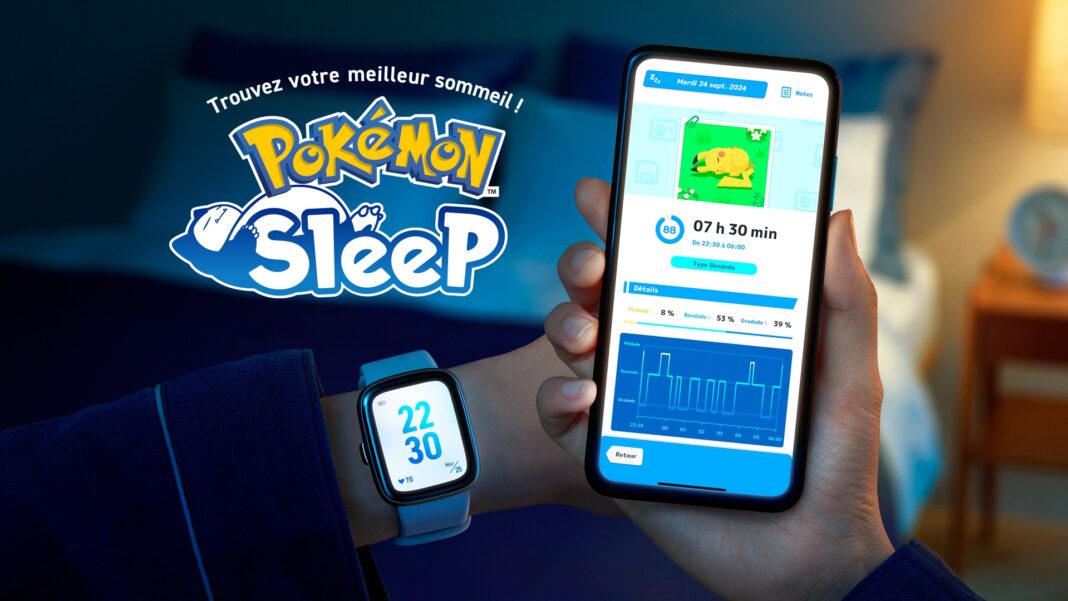 Pokémon Sleep arrive sur vos montres connectées