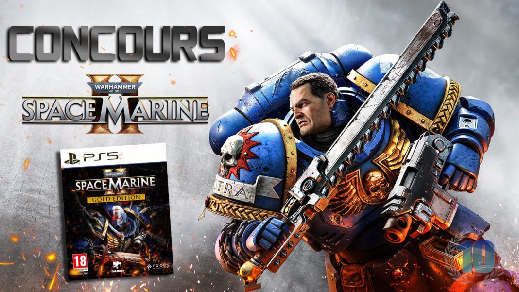 Tentez de remporter le jeu Space Marine 2 Gold Edition sur PS5 en participant à notre concours !