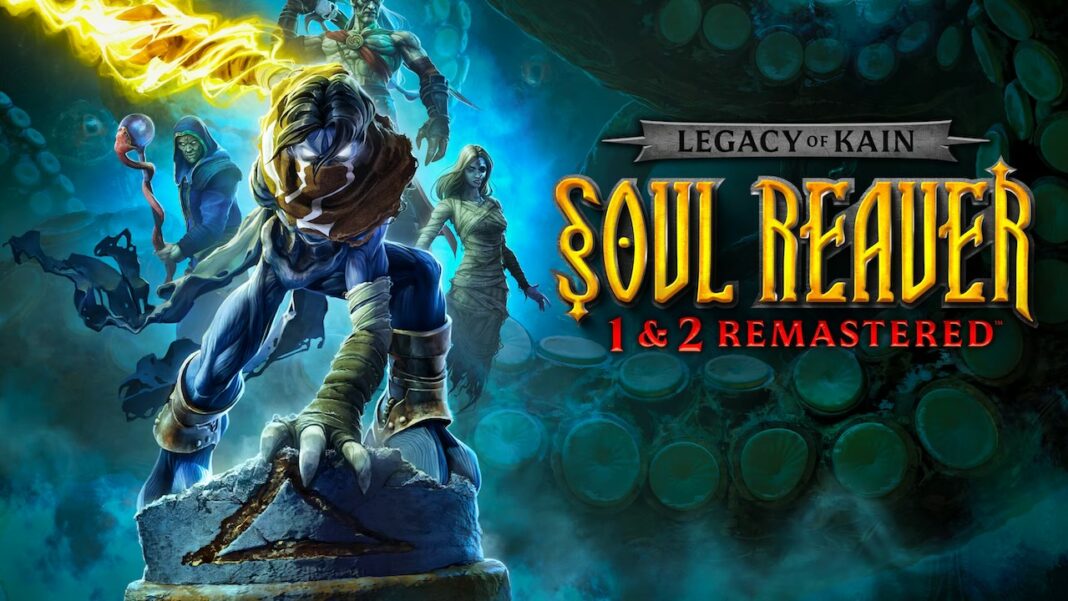 Artwork principal des versions remasterisées de Soul Reaver 1 & 2