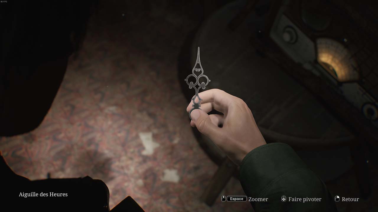 L'aiguille des heures de l'horloge de Blue Creek dans Silent Hill 2