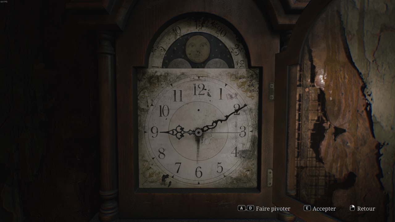 Fin de l'énigme de l'horloge dans Silent Hill 2, avec les 3 aiguilles manquantes