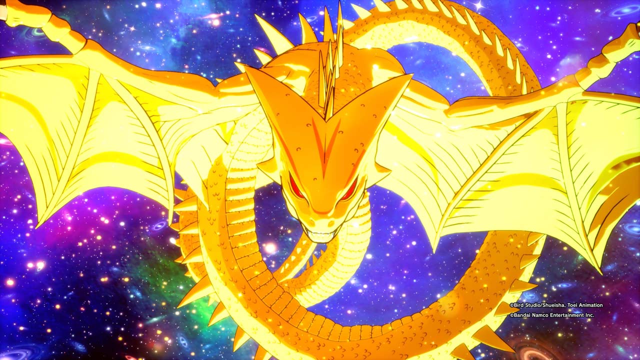 Shenron exaucera vos voeux dans Dragon Ball Sparking Zero grâce aux boules de cristal.