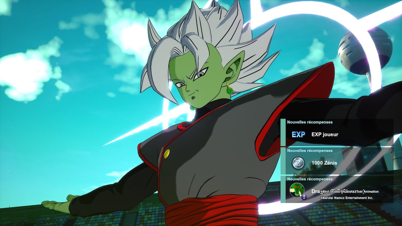 Prenez Zamasu Fusionné en mode combat Joueurs versus IA pour farmer les boules de cristal.