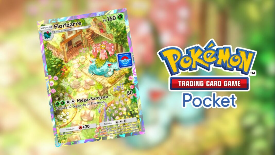 L'évènement butin Florizarre est disponible sur Pokémon TCG Pocket