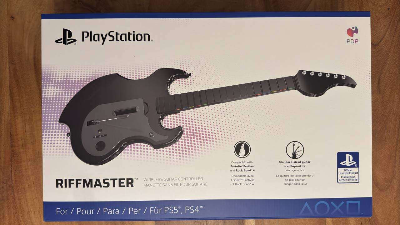 Boite commerciale de la guitare PDP Riffmaster