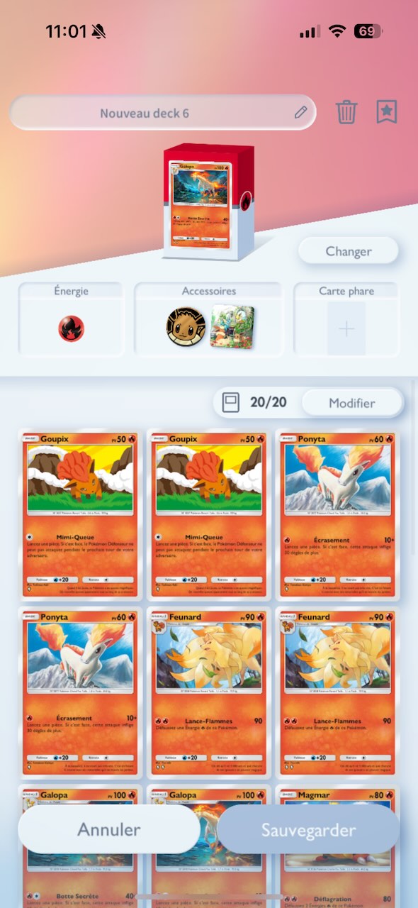 Constitution du deck Rapid Fire 2.0 anti-célébi dans Pokémon TCG Pocket