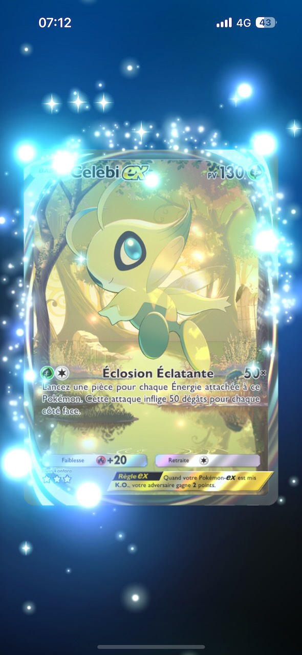 Célebi Ex Pokémon TCG Pocket