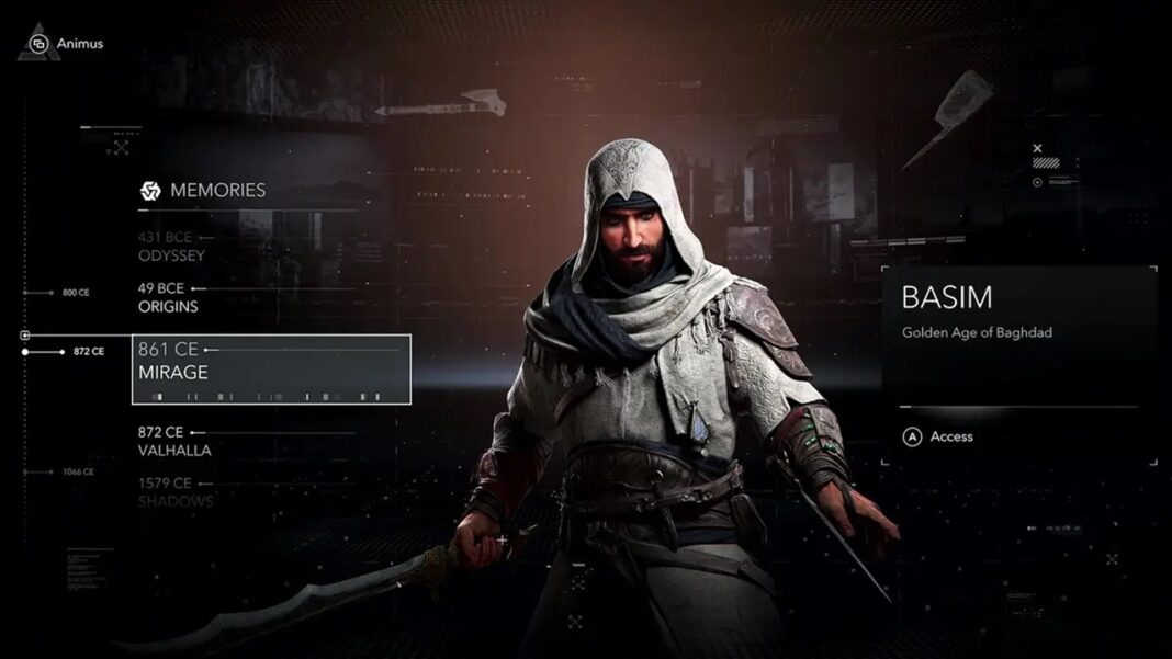 Le nouveau Animus Hub rassemblera tous les Assassin's Creed d'Ubisoft