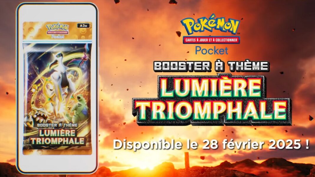 Pokémon TCG Pocket Lumière Triomphale arrive le 28 février